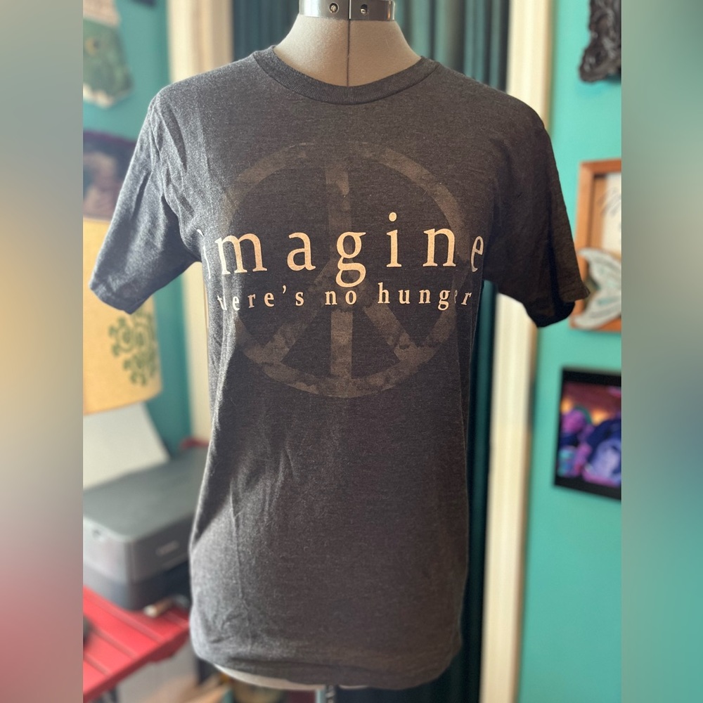 Hard Rock x Lyric Culture | Imagine Mens T-Shirt